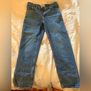 Everlane high rise straight ankle jean